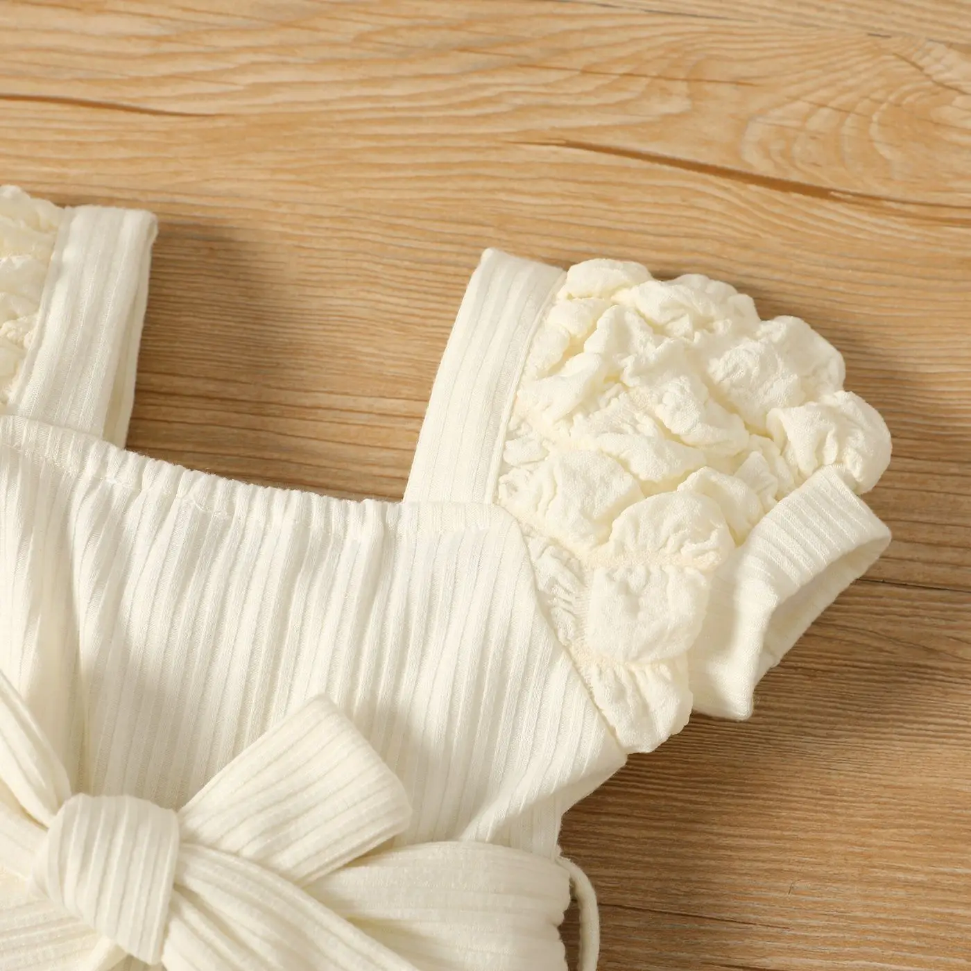 Baby Girl Belted Jumpsuit 3