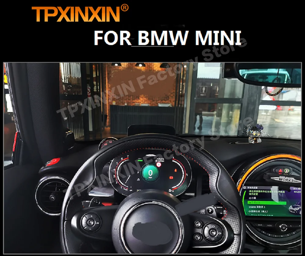 For Original BMW MINI Cooper 2021 2022 Auto Ditigal Cluster LCD-Dashboard  Instrument Panel Multifunktionale Multimedia Player - AliExpress