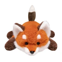 40/55/65 Kawaii Fox Little Raccoon Plush Pillow Limbs Increase Weight Soft Fox Plush Doll Sofa Decorate Holiday Gifts 1
