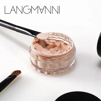 Crema per fondotinta correttore a lunga durata Trucco per il viso Idratante impermeabile Copertura completa Crema correttore per occhiaie per macchie di acne