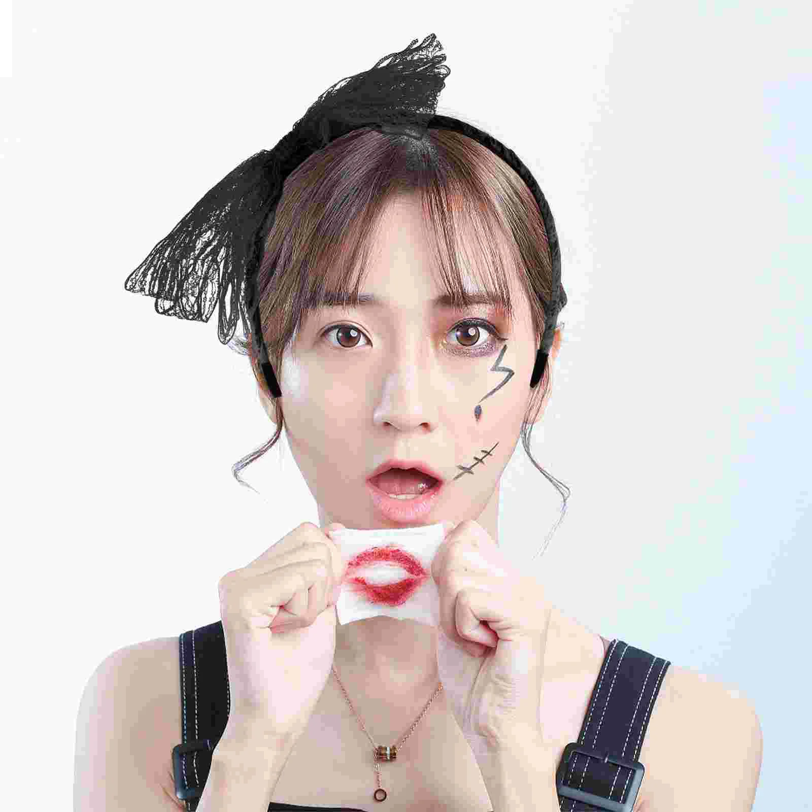 

Женская повязка на голову с большим бантом, в стиле ретро