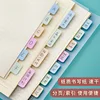 4Pcs A5 B5 Transparent Sticky Notes Self-Adhesive BookMarkers  Annotation Reading Book Clear Tab Kawaii Cute канцелярия 4