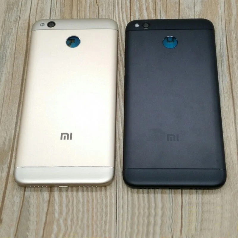 

Новинка запасные части для Xiaomi Redmi 4X задняя крышка батарейного отсека Корпус + боковые кнопки + объектив для вспышки камеры Бесплатная доставка