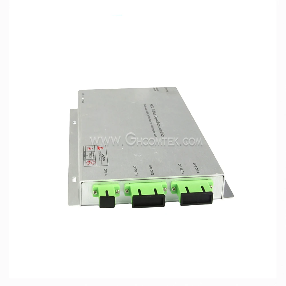 Fiber Optical Amplifier Mini Module EDFA High Power 4x16dBm SC Port plane reflection grating high precision grate 1200 lines 50x50x6mm optical instrument optical module spectrophotometer