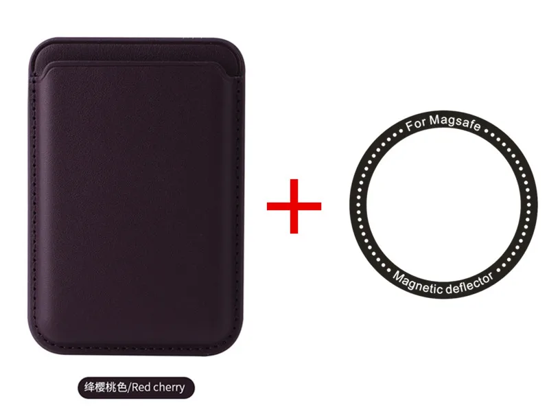 Leather Wallet Magnetic Card Holder Iphone | Iphone 12 Mini