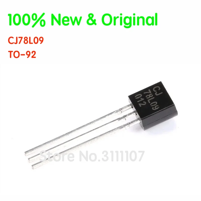 

50PCS/LOT CJ78L09 CJ78L05 CJ79L05 CJ78L15 3% TO-92 0.1A 0.625W In-line Linear Regulator Circuit Chip 100% New & Original