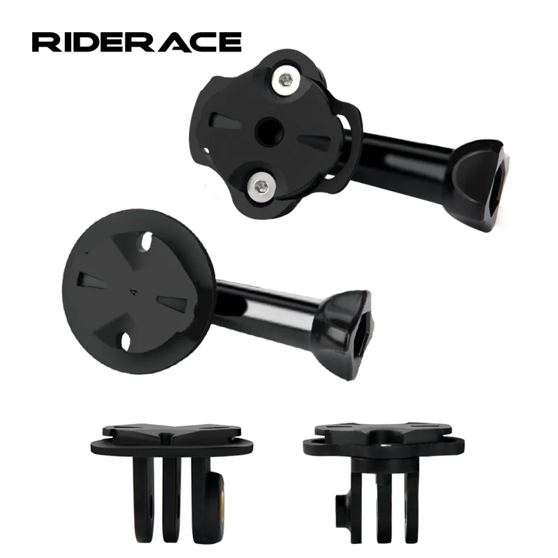 Lot A de support caméra action avec fixations multiples pour GoPro, vue d'ensemble.