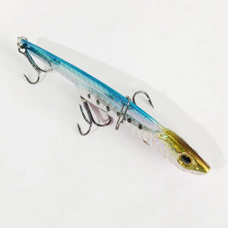 VIB Fishing Lure Metal Jig Sinking Vibrating Blade Lures Hard Bait Big Blade Cast Treble Hooks Fishing Tackle Sea Fishing Lures