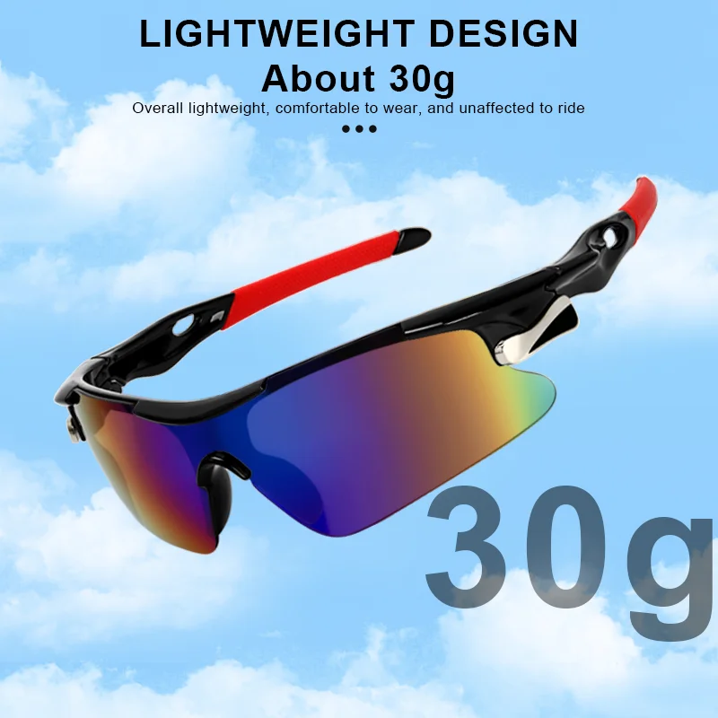 New Cycling Glasses UV400 Multicolor Men's Women Outdoor Sport Riding Windproof Eyewear Goggles MTB Road Bicycle Sunglasses