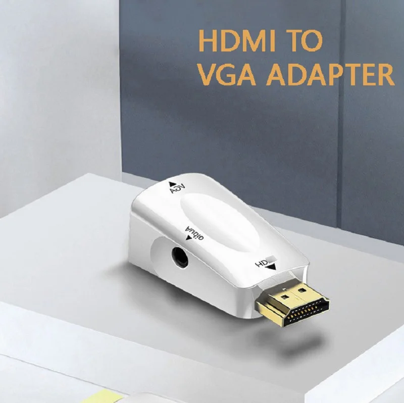 HDMI-VGA ̺ ȯ ȣȯ HD 1080P Male to female ȯ  ̺ ȯ, TV ڽ PC ÷ 