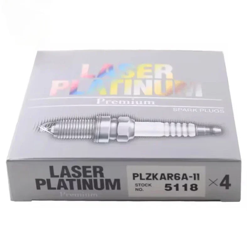 4/6PCS 5118 PLZKAR6A11 Iridium Spark Plug for Nissan Micra Note NV200 Tiida X-trail 1.6L 1.8L Renault Megane Laguna 2.0L Suzuki