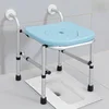 Bath Chair Small Space Bath Stool Bathroom Stool Wall-mounted Folding Squat Toilet Changing Seats Elderly Sanitary Shower Chairs 1