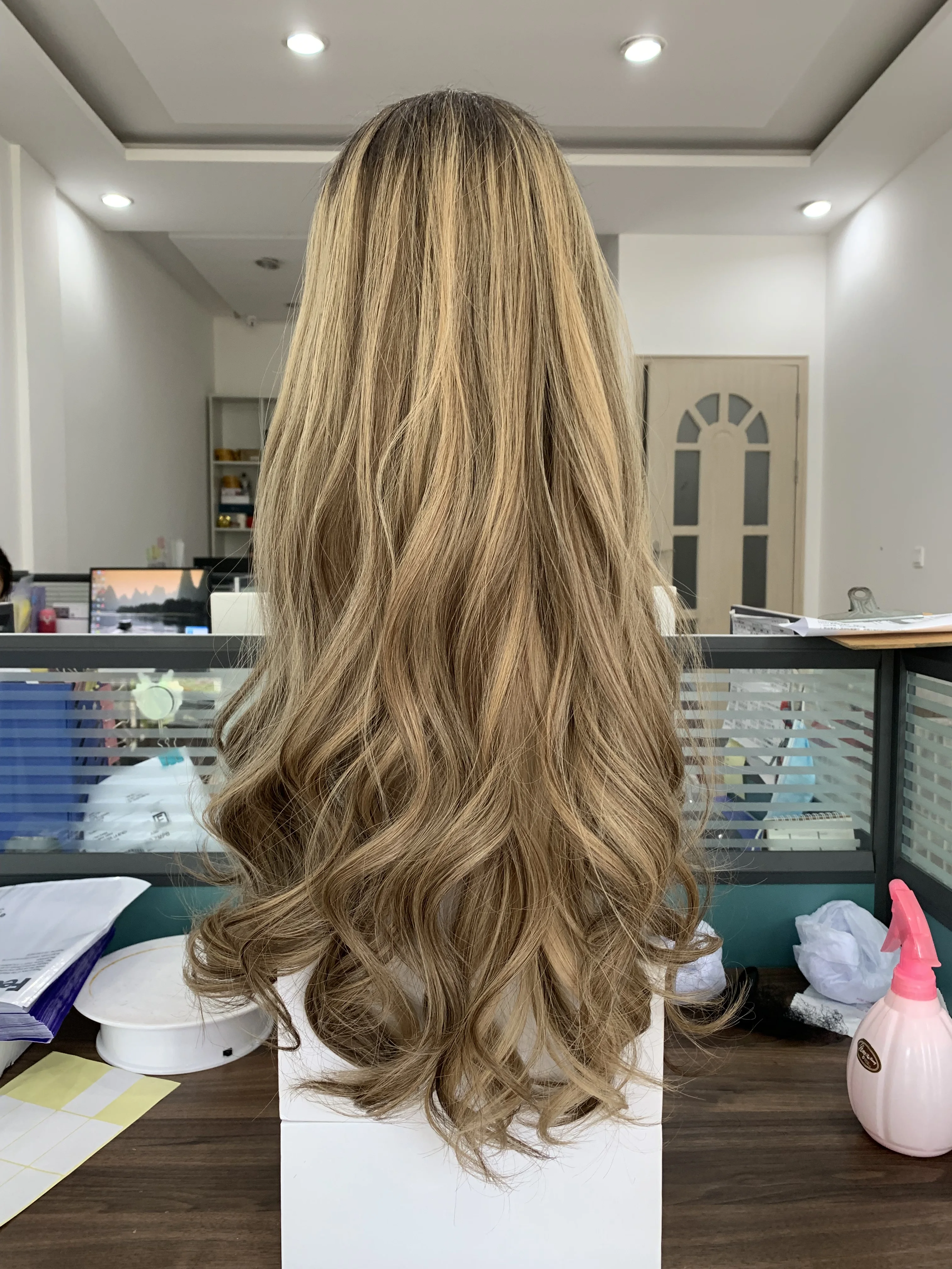 Alishevy blonde wig 100% European human hair lace top wigs wave straight style jewish wig kosher Best Sheitels in stock