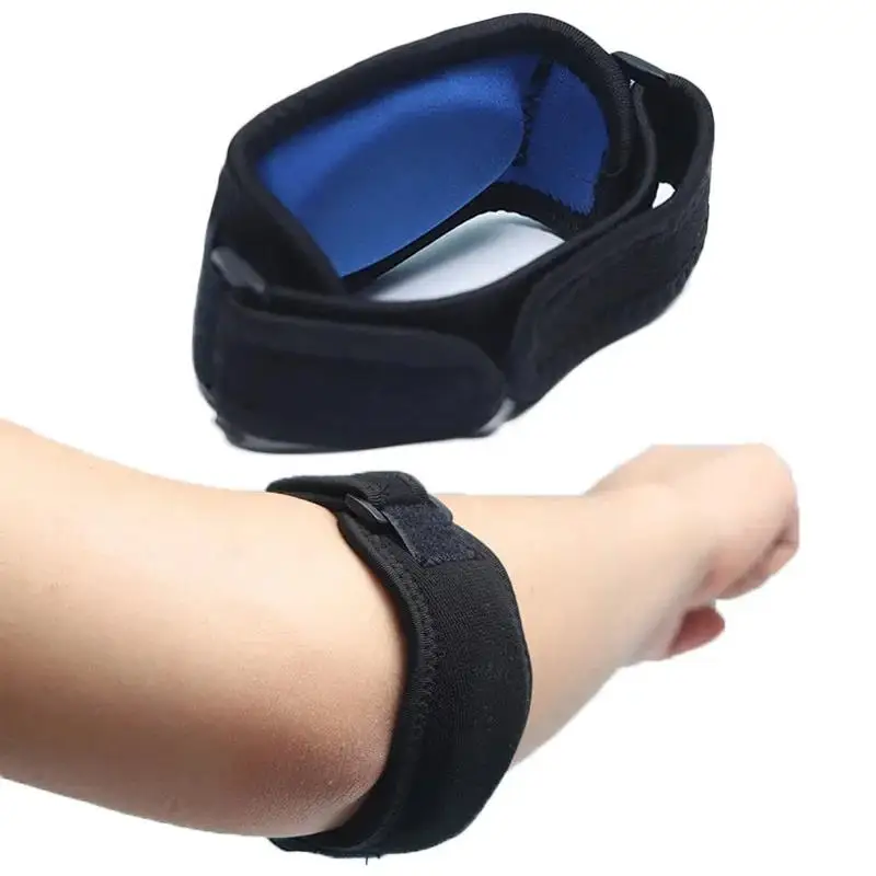 1 PCS 팔꿈치 보호 스트랩 팔꿈치 소프트 쿠션 지원 스트랩 무릎 지원 농구 ..