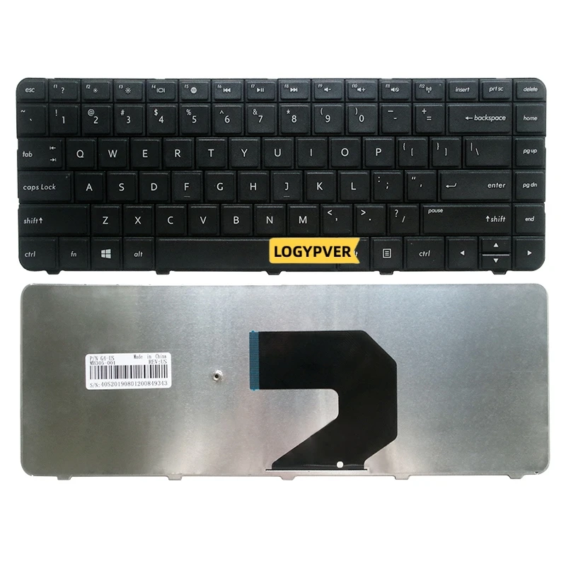 

Клавиатура US для ноутбука HP Pavilion G4 G4-1000 G6 G6-1000 Presario CQ43 CQ57 430 630 450 431 435 436 на английском языке