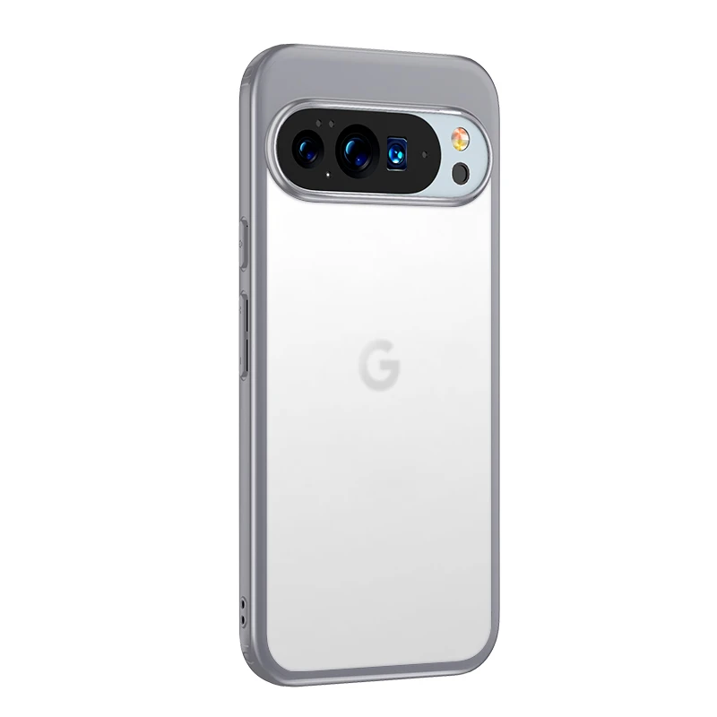 Luxury Simple Transparent Shockproof Phone Case with MagSafe Compatibility