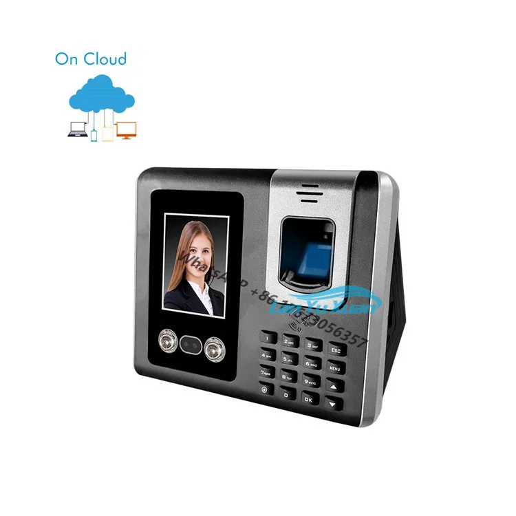 5 Unità Cloud Software Dipendente Time Clock Wifi Fingerprint Biometric Face Reader Machine Presenze Network