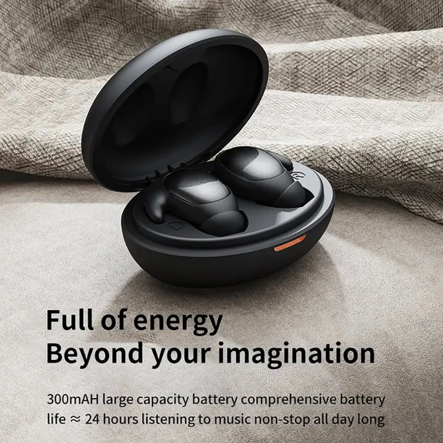T30 Mini Wireless Earbuds Longer Playtime Sleeping Headsets Noise Reduction Headphones For Sports Fitness Laptop Computer 3