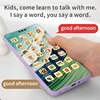 Toy Cell Phone Educational Toys Children Simulation Phone Toy Phone Mobile Early Educational Toy Learning Cellphone Model Toy 2