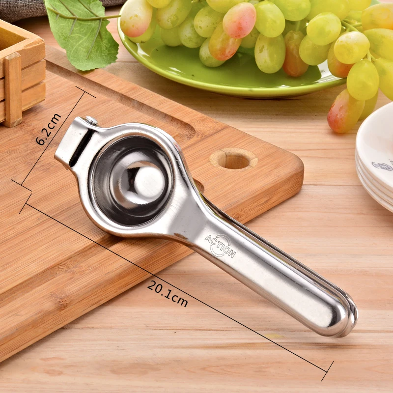 Spremiagrumi Manuale In Acciaio Inox Per Arance E Limoni - Utensile Da Cucina A Leva