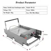 Commercial Double Hamburger Machine Heated Bread Non-stick Hamburger Baking Machine Pancake Machine FY-212 3