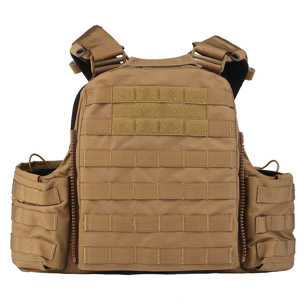 Airsofts-스포츠 전술 CS CPC 조끼 Molle 웨빙 캐리어 매거진 파우치, EVA 갑옷 플레이트 모듈러 전투 페인트 볼 사냥