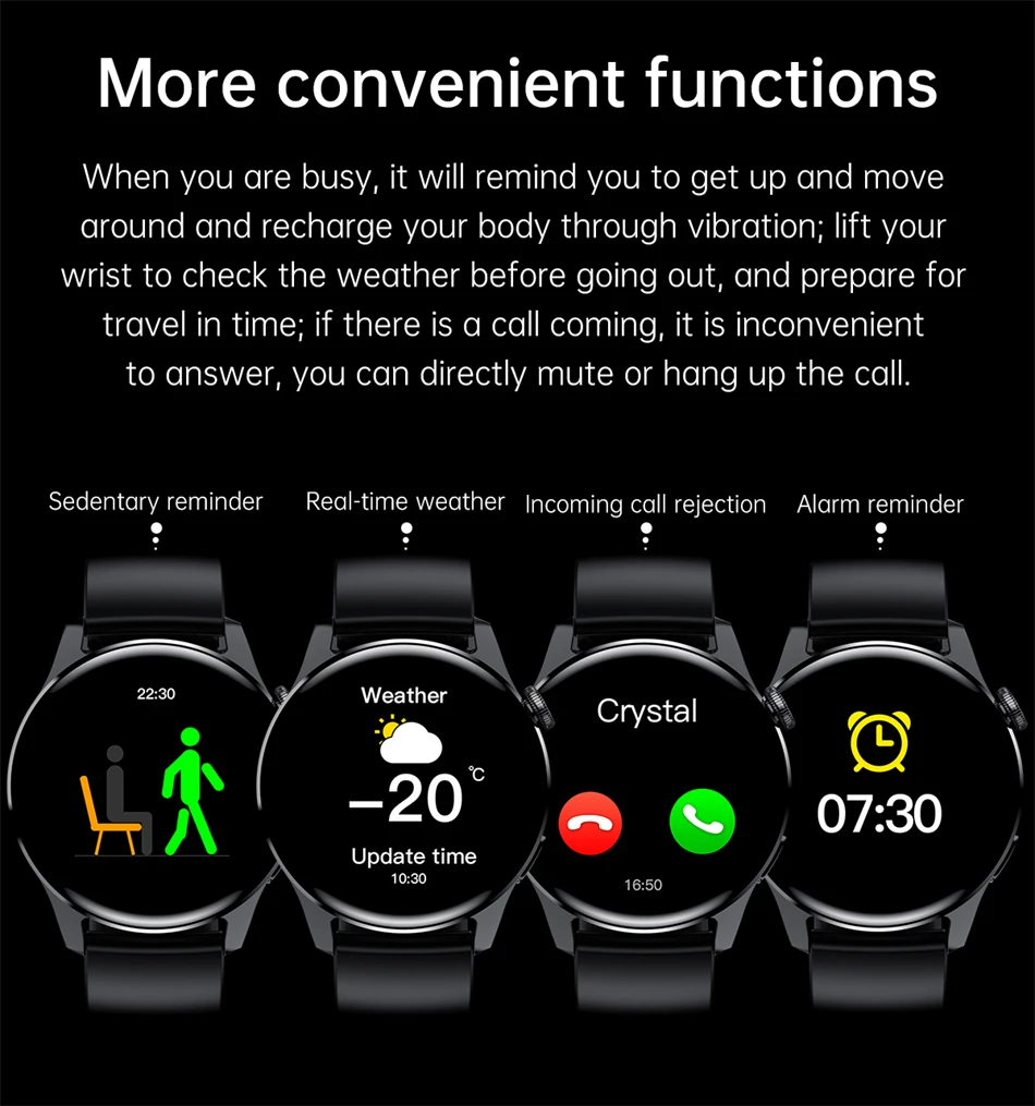 2022 New Bluetooth Call Smart watch Men Full touch Screen Sports fitness watch Bluetooth is Suitable For Android ios Smartwatch