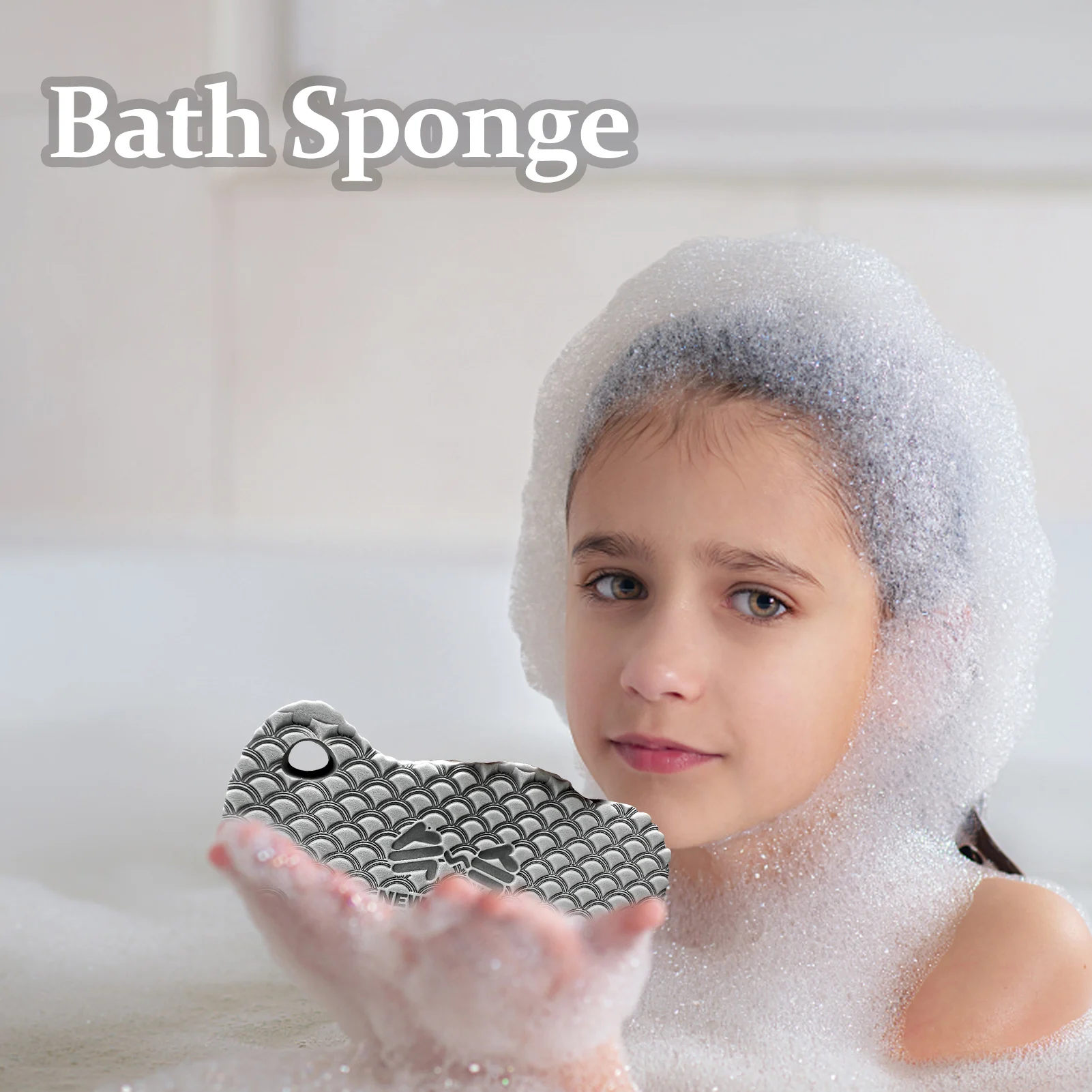 Body Scrub Bath Sponges Ultra Soft Bath Body Shower Sponge Exfoliator Body Sponge Dead Skin Remover Baby And Adult Spa Scrub