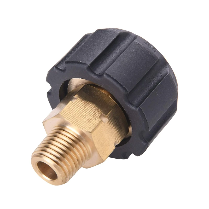 Connettore In Ottone Accessorio Lavatrice Alta Pressione 1/4 - Foto 9