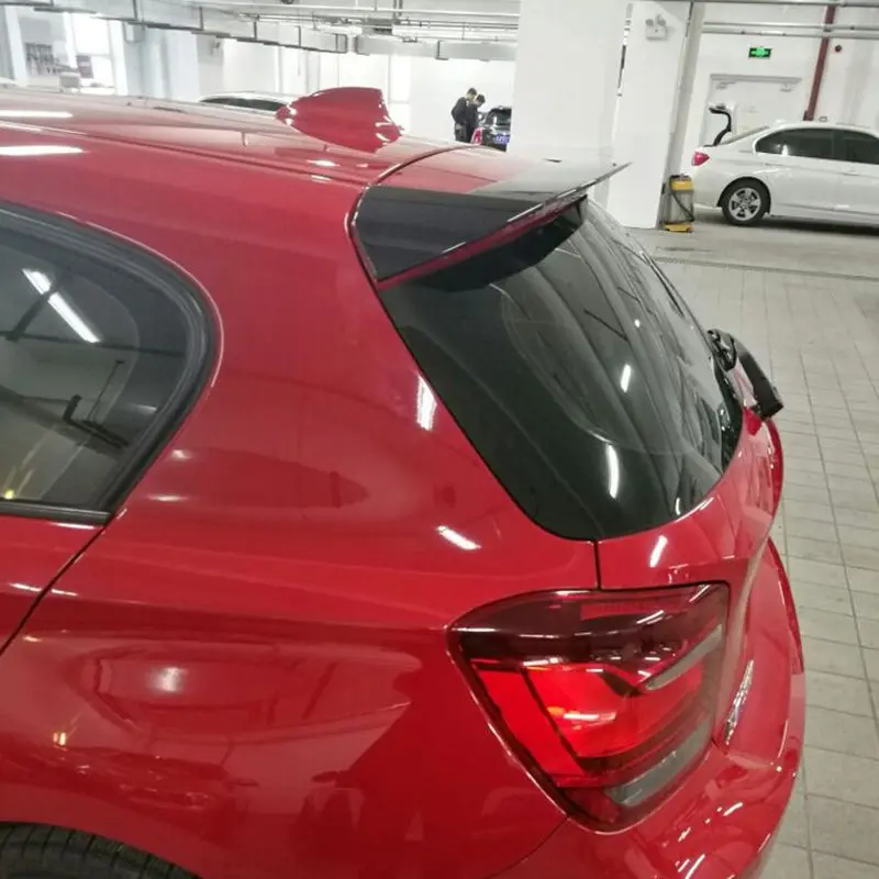 

For BMW F20 116 118 120 125 M135I spoiler High Quality ABS Material Car Rear Wing Primer Color spoiler for BMW F20