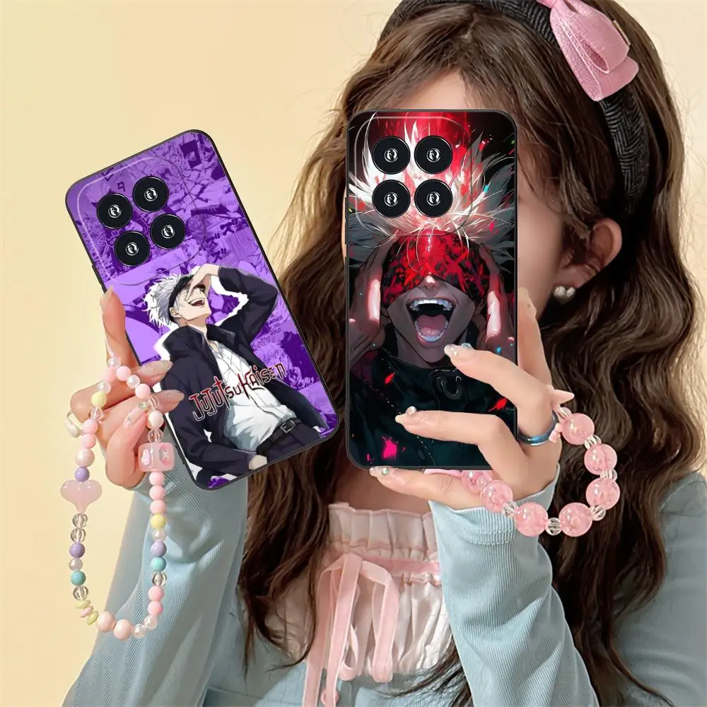 Colorful Satoru Gojo Phone Case - Jujutsu Kaisen-inspired Design