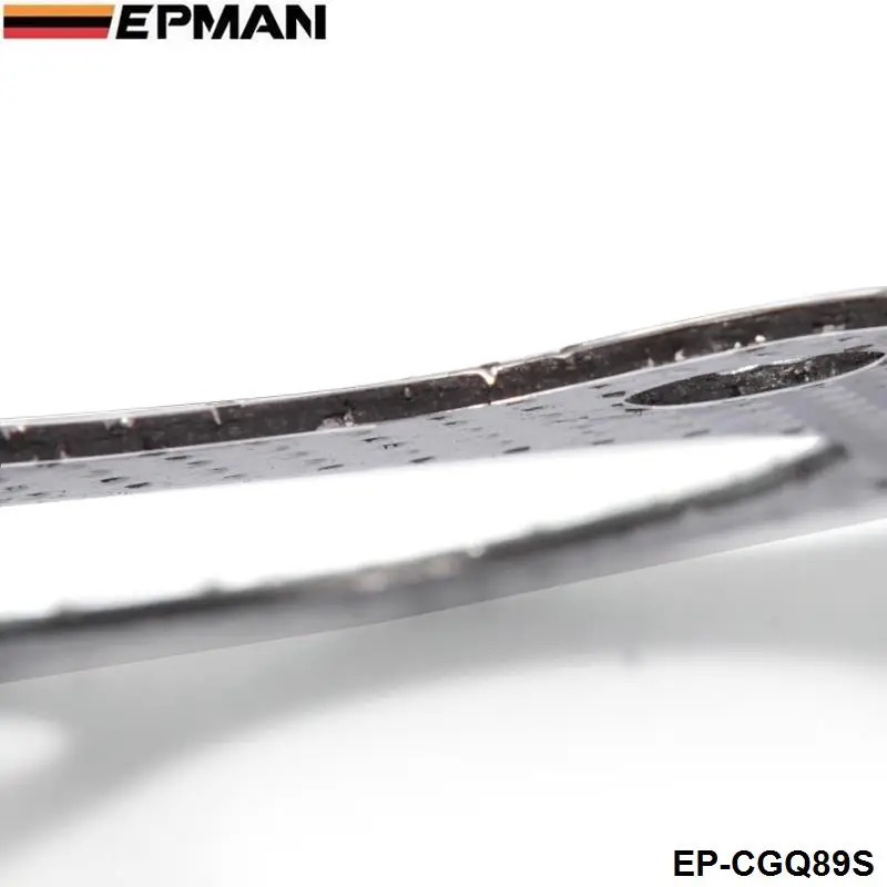 EPMAN 10PCS/LOT Aluminum Graphite Turbo to Downpipe Gasket For Toyota Celica GT4 MR2 CT26 3S-GTE EP-CGQ89S