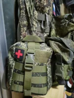 Russian Tactical AFAK Little Green Man Pouch EMR MOLLE Pouch EMR Medical Pouch 2