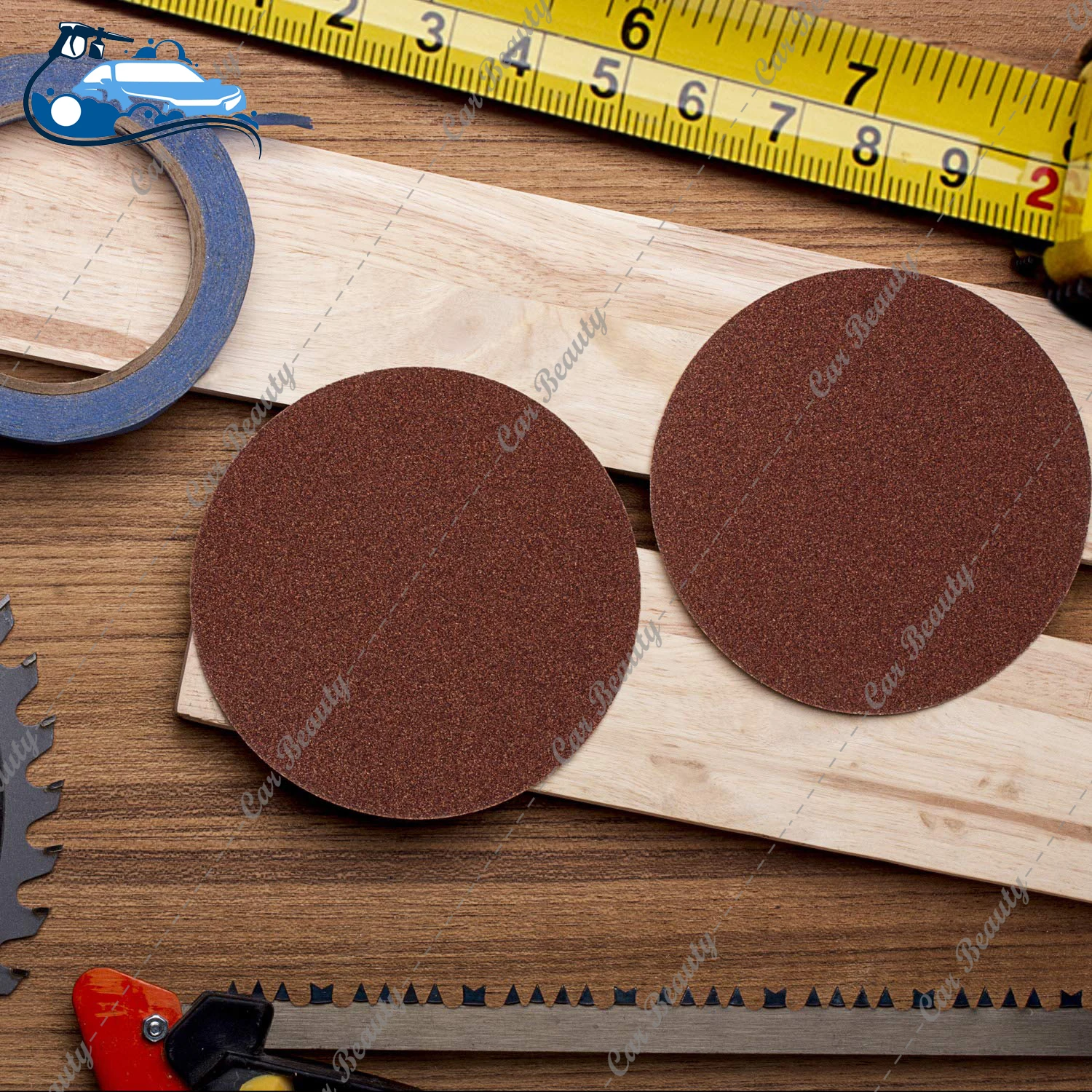 97mm 4inch Hook & Loop Round Sanding Disc Pad 60/80/100/150/180/240/320/400/600/800/1000/2000/3000/5000 Assorted Grits Sandpaper sanding discs sandpaper set polish sand paper sandpaper tools mini sandpaper kit sander pads