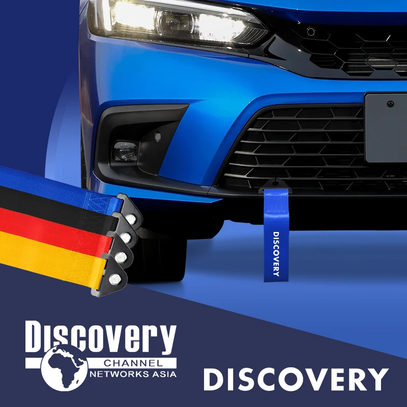 Per Land Rover Discovery Earth Off Road 4 X4 Logo Car Nylon Tow Strap Car Tow Ropes Rimorchio Corde Decorazione Paraurti