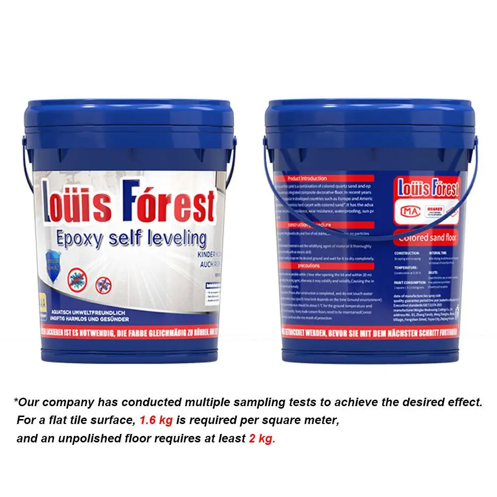 High-Gloss Marble Effect Epoxy Floor Coating