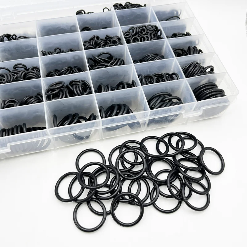 Rubber O Ring Oil Resistance NBR Sealing Washer Black O-ring High Temperature Waterproof CS1 1.5 2.0 2.4 3 Plumbing Gasket Oring o ring gasket sealing washers