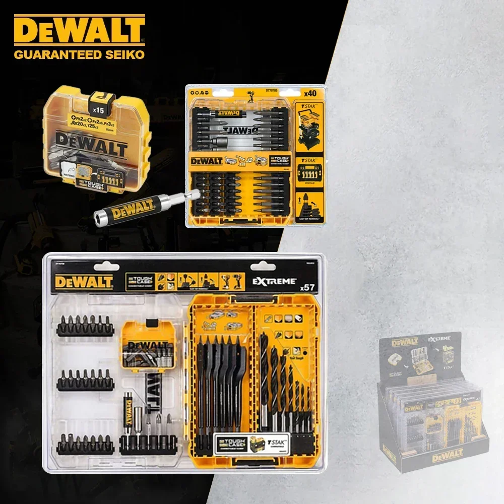 

Dewalt DT70734 DT70705 DT70758 TSTAK Metal Drill Bit Set with Twist and Flat Drill for Metalworking Carpentry and Electrician