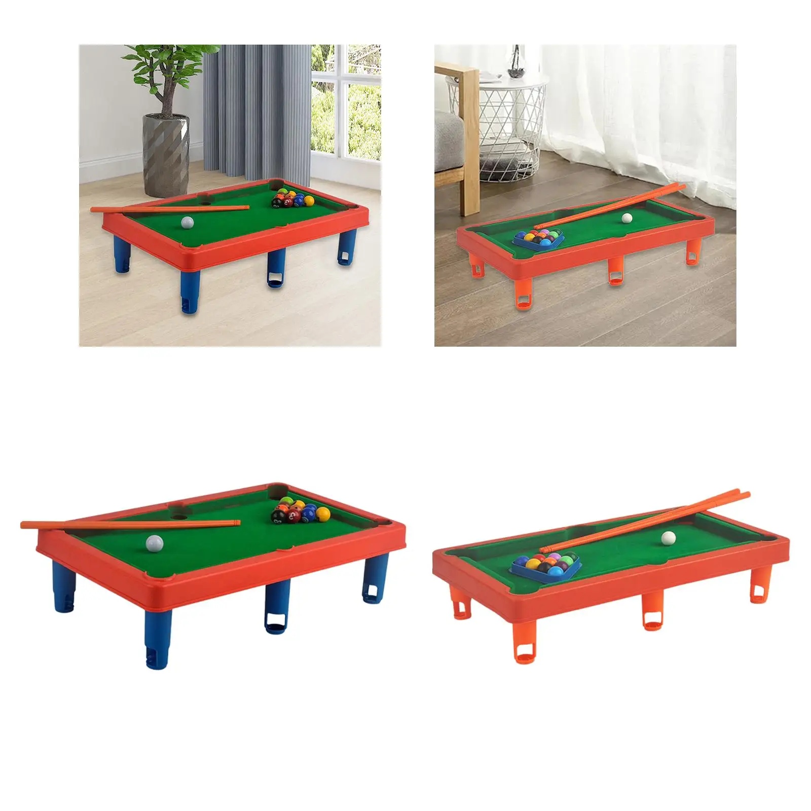 Mini Pool Table Set Home Use Educational Interactive Toys Small Tabletop