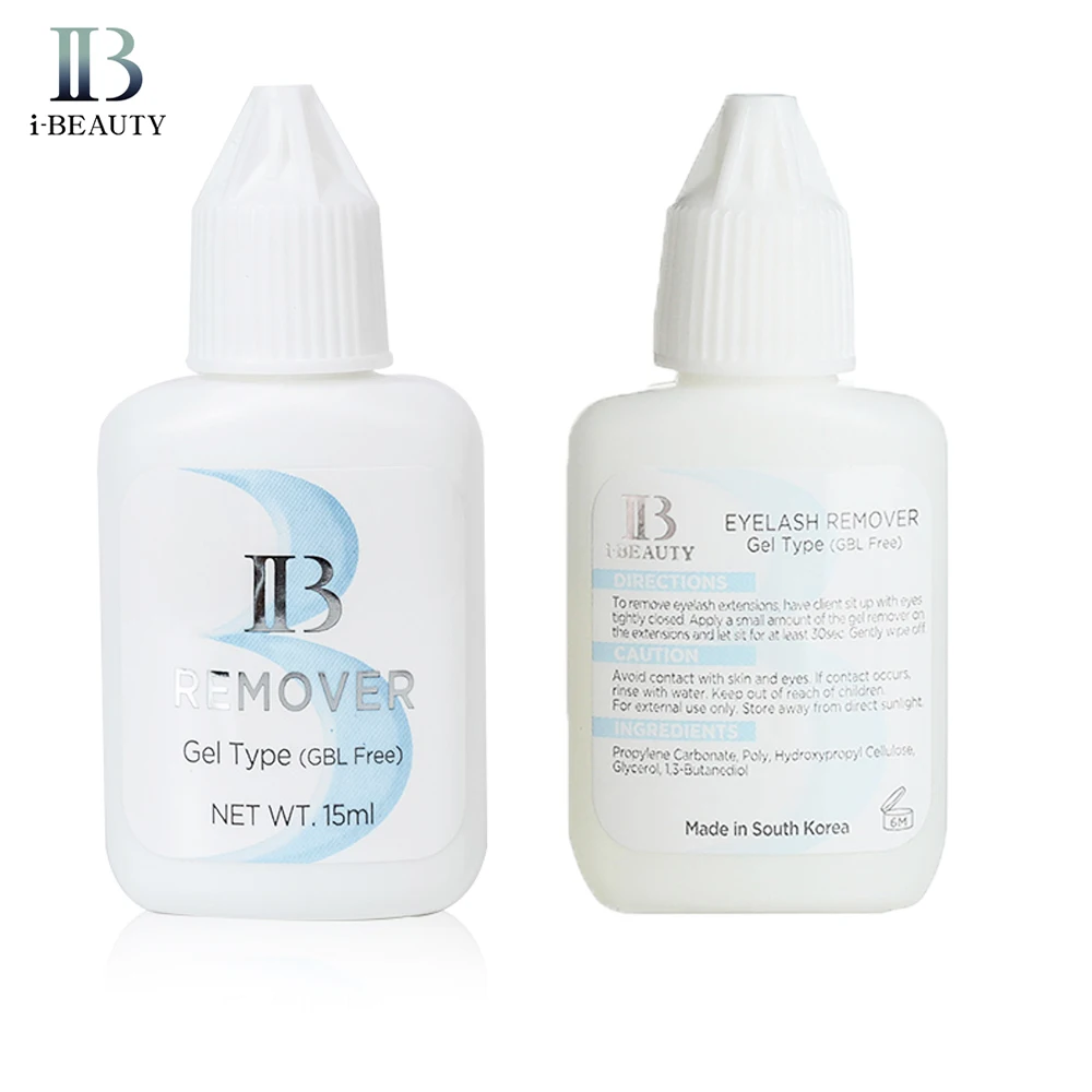I Beauty Gel Remover for Eyelash Extension IB Clear Glue Remover 15ML for Professional Use 4