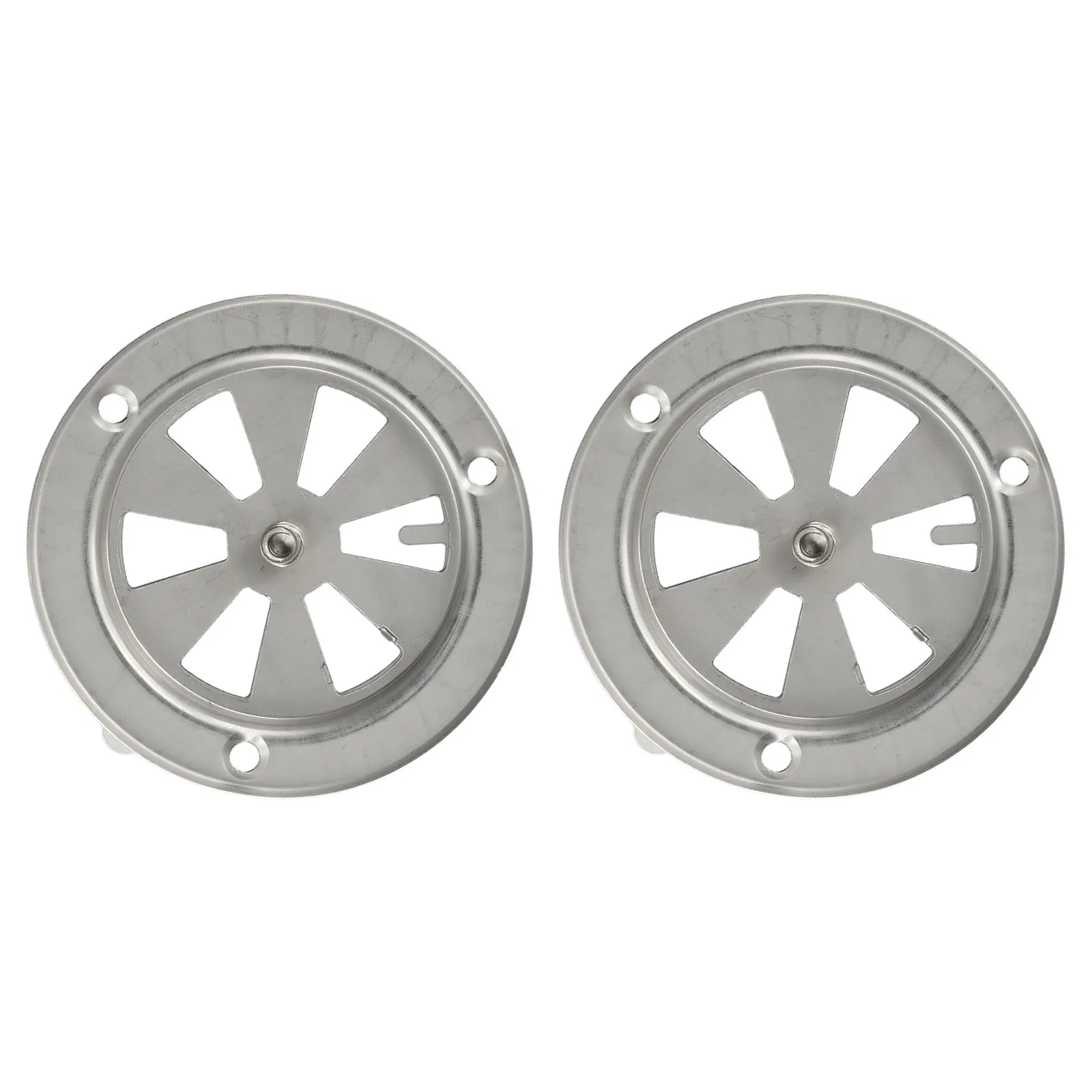 

High Quality Air Vent Exhaust Vent High Quality Vent Damper 2pcs Replacement Parts Damper Air Vent Stainless Steel