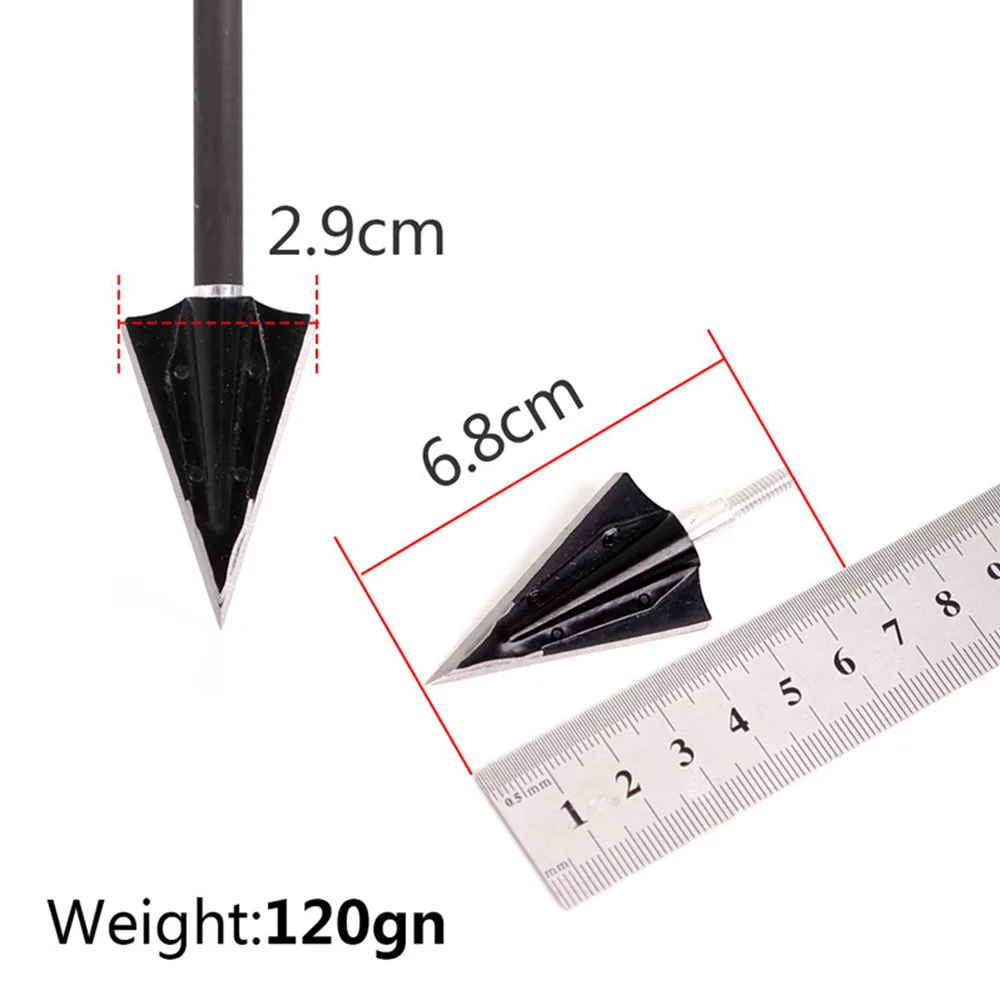 Premium 6/12X Archery 150 Grain Hunting Broadheads