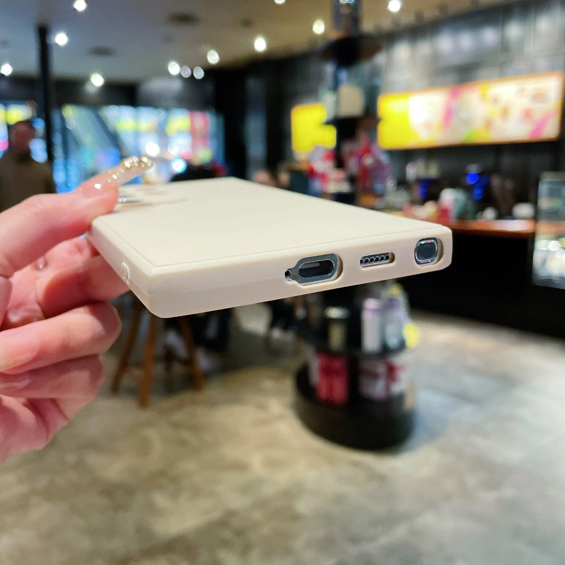 Solid Color Minimalism Soft Straight TPU Phone Case Samsung S24 S23 S22 Note 20 Ultra Plus FE Shockproof Smartphone Back Cover