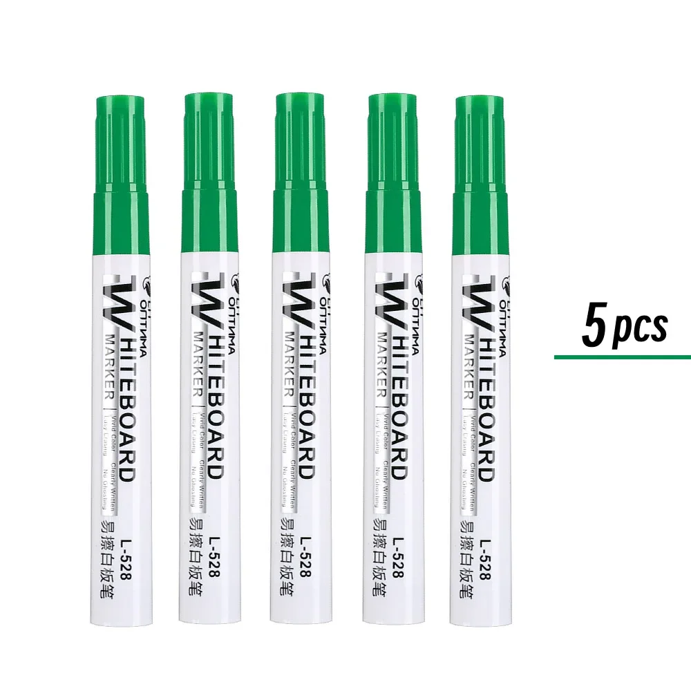 Erasable Whiteboard & Blackboard Marker Pens for Office, School, and Art