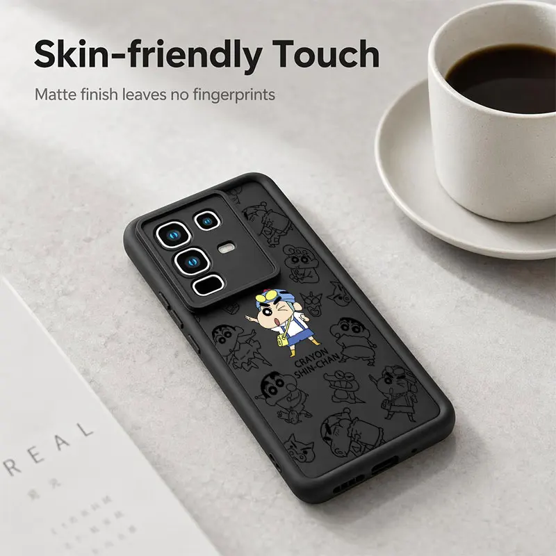 Adorable Shinchan Crayon Design Phone Case