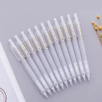 1Pc 0.5/0.7mm 2B Mechanical Pencil Simple Japanese Transparent Frosted Pencil Office School Supplies Student Stationery Gift 1