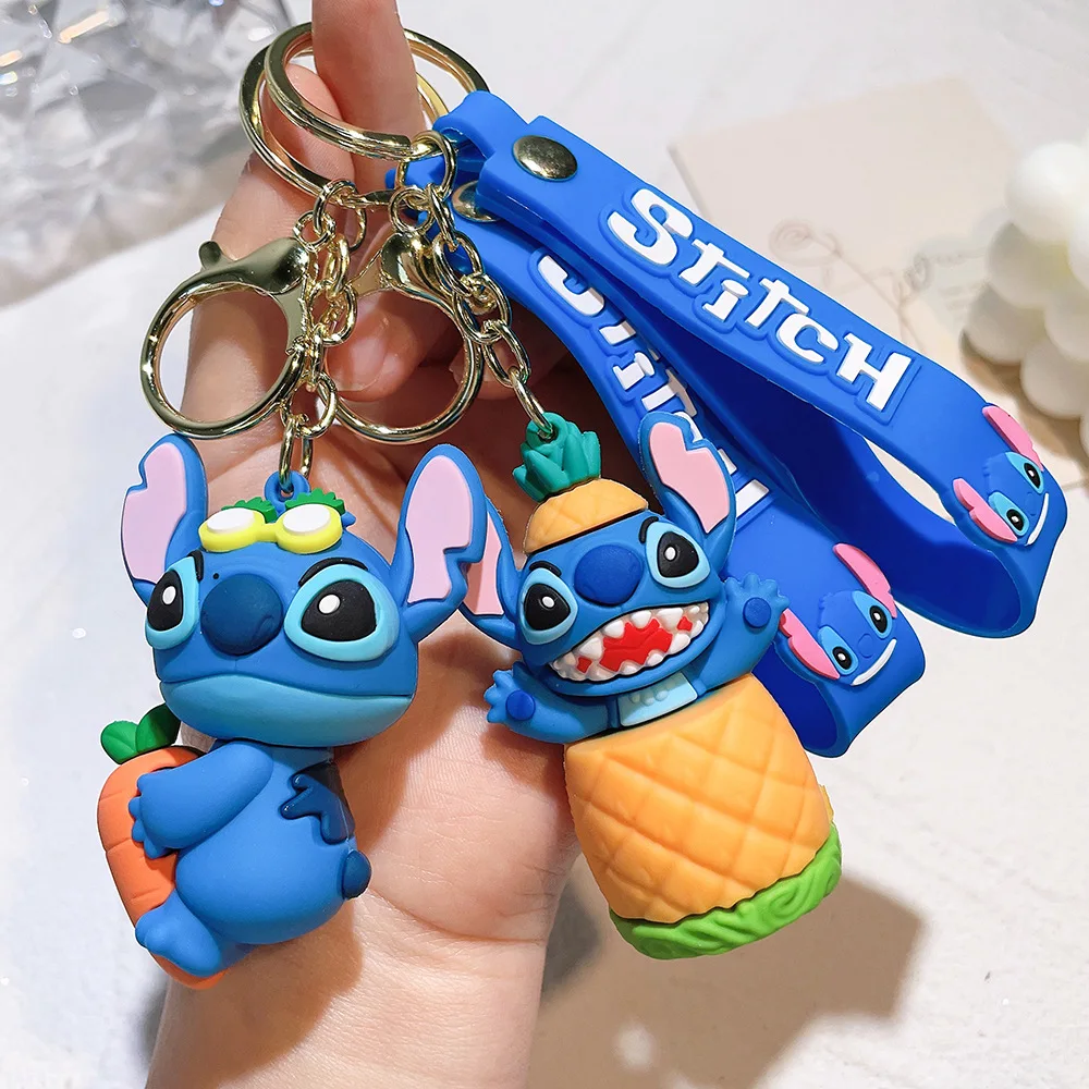 Stitch Kt Gato Boneca Boneca Desenho Animado Chaveiro Criativo Saco De  Casal Fofo Pingente De Carro Presente