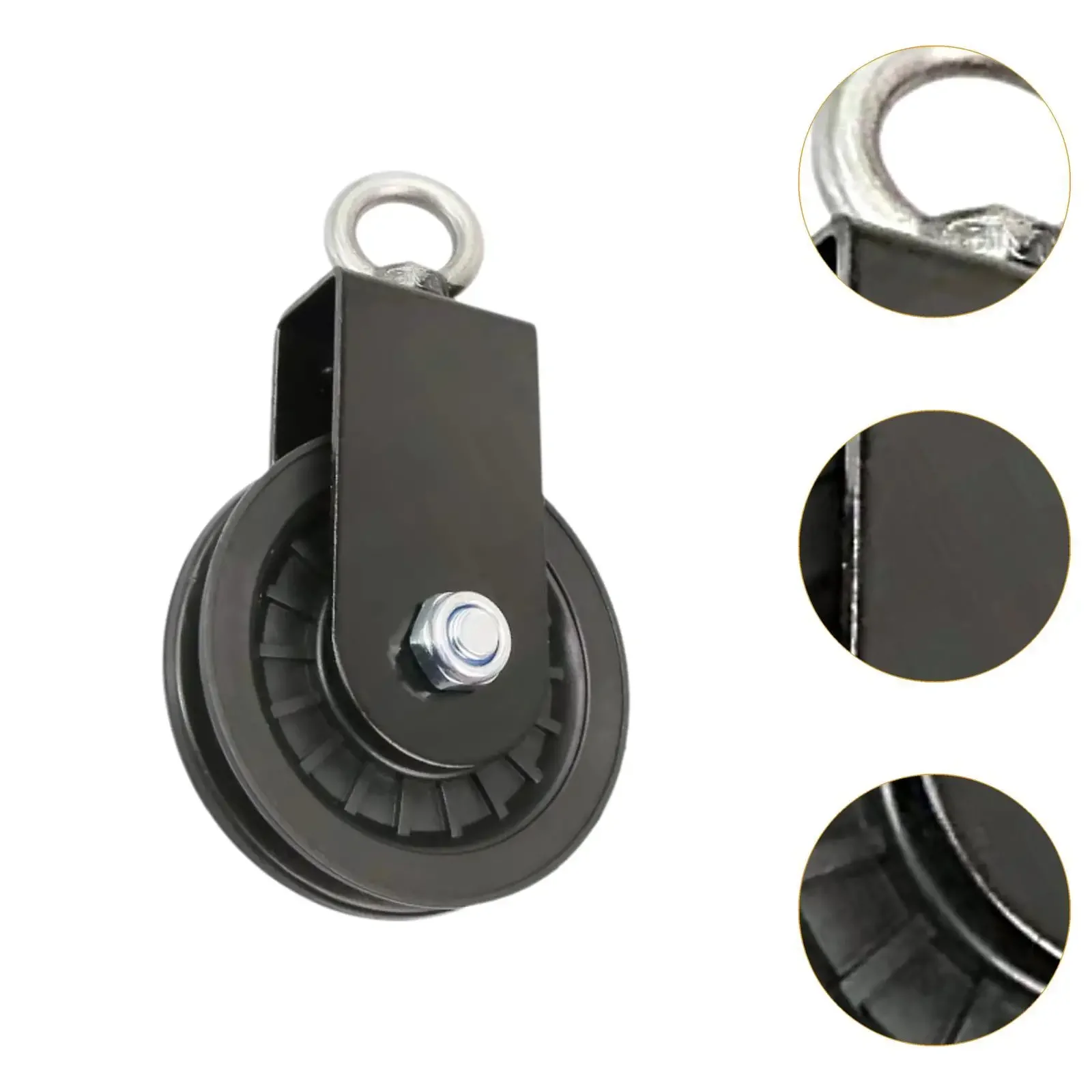 Cable Pulley Easy to Use Traction Wheel for Gym Clothesline Cable Machines Laces hockey Hockey grip Air hockey Hockey gloves