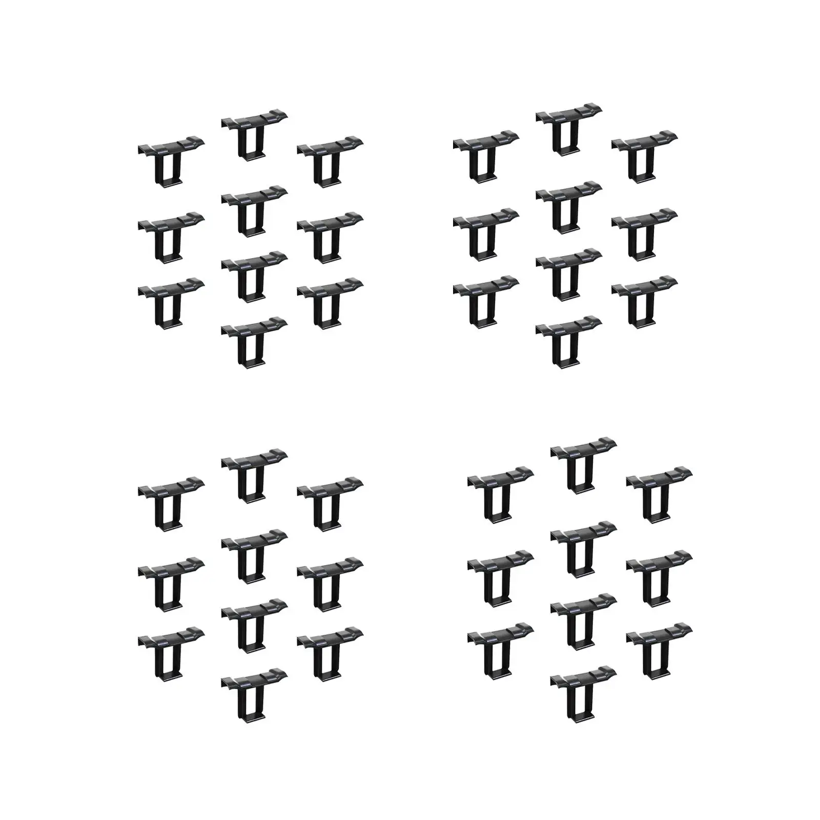 10Pcs Clip Di Drenaggio Del Pannello Solare Manutenzione Del Modulo Fotovoltaico Pannello Fotovoltaico Guida Dell'Acqua Clip Di Pulizia Del Telaio Del