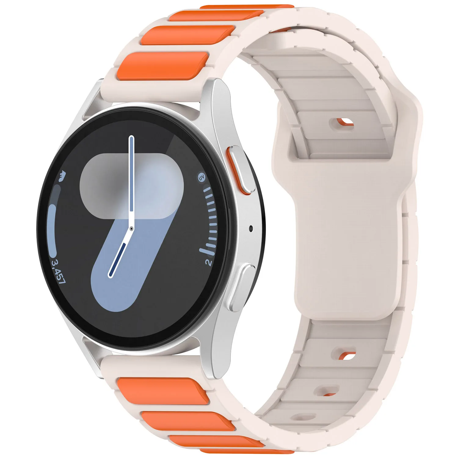 22mm Sports Silicone Strap for Smartwatches - Durable and Comfortable Wristband